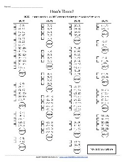 Coordinate Grid Mystery Picture Mystery Graph Picture Worksheet