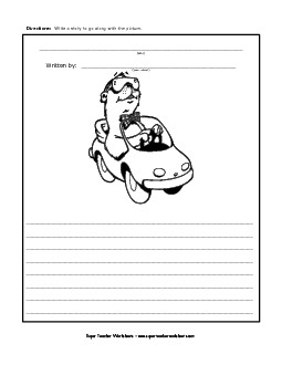 Groundhog Day Story Picture Writing Storypics Worksheet