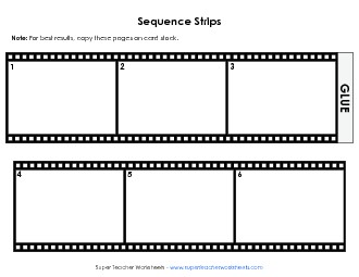 Sequencing Film Graphic Organizers Worksheet