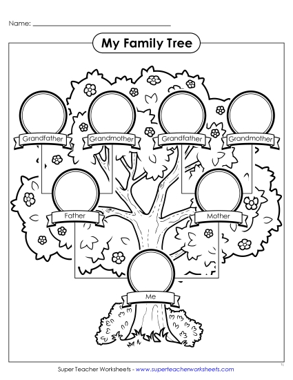 aDrawing My Family Tree (Black & White)