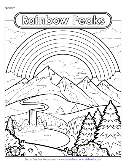 aRainbow Peaks