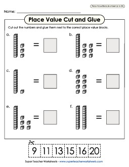 Place Value  Free Printable Worksheet