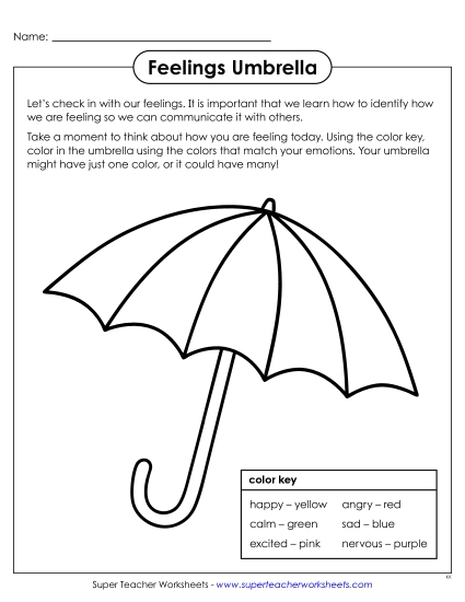 aFeelings Umbrella