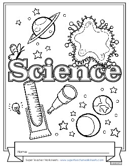 Science Subject Covers Worksheet