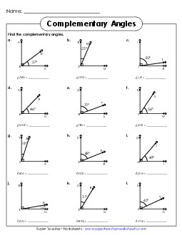 Middle School Math Content Free Printable Worksheet