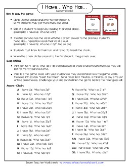 Money (USA - Very Basic) Counting Money Worksheet