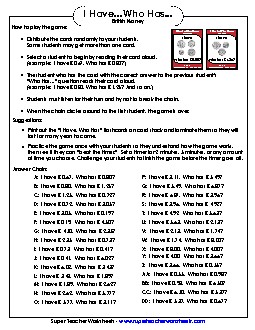 Money (British / UK) Money Uk Worksheet