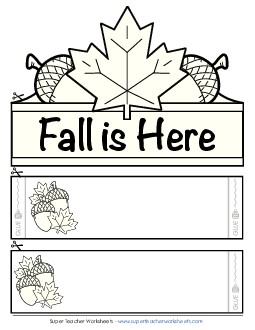 Fall Is Here! Worksheet