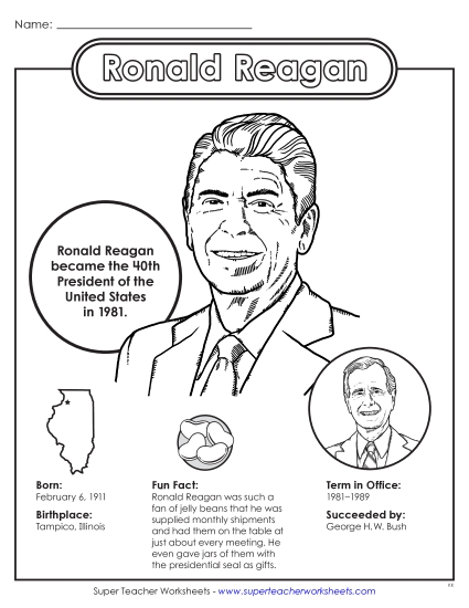 New Ronald Reagan Fact Sheet Worksheet New Ronald Reagan Fact Sheet Worksheet