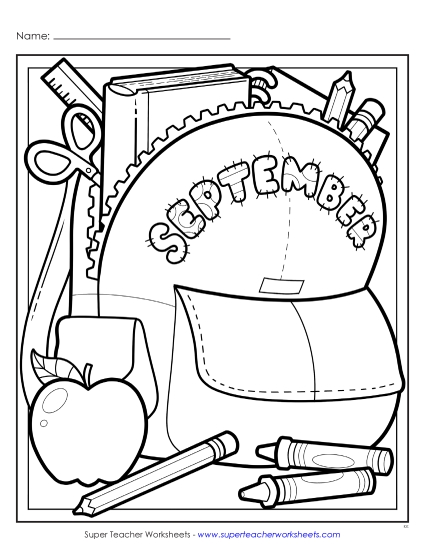 New September (Basic) Worksheet