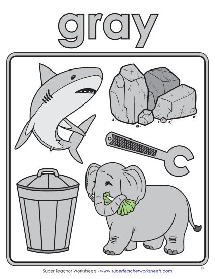 aCartoon Anchor Chart (Gray)