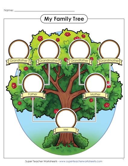 aDrawing My Family Tree (Full Color)