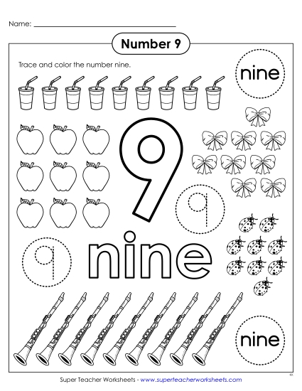 aColor & Trace: Number 9