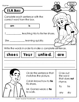 ELA Buzz: Week 18 Worksheets 86 through 90 Daily Ela Review Worksheet