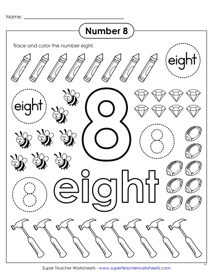 aColor & Trace: Number 8