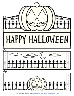 Halloween Pumpkin Worksheet