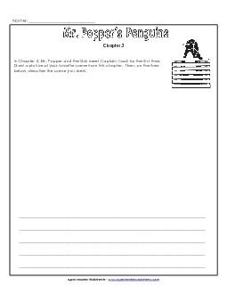 Draw & Write (Chap. 1-4) Books Worksheet