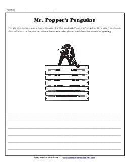 Summary Picture (Chap. 1-4) Books Worksheet