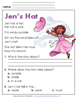 New Jen's Hat Worksheet