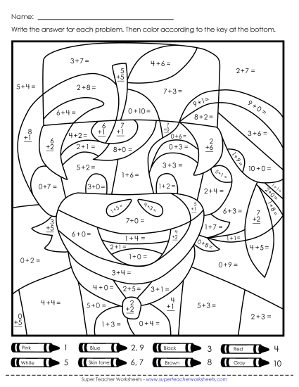 aDouble Mystery Picture: Addition