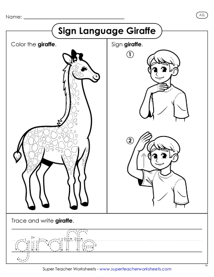 New Giraffe Worksheet New Giraffe Worksheet