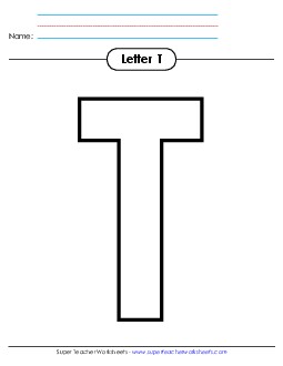 Alphabet / Letter  Worksheets Learning Tool