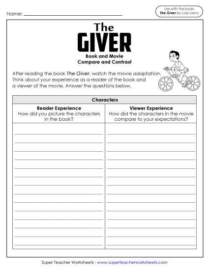 New Reader vs. Viewer Experience Worksheet New Reader vs. Viewer Experience Worksheet