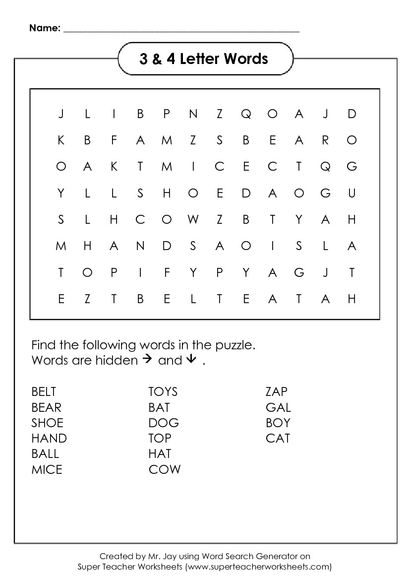 free word search maker to print