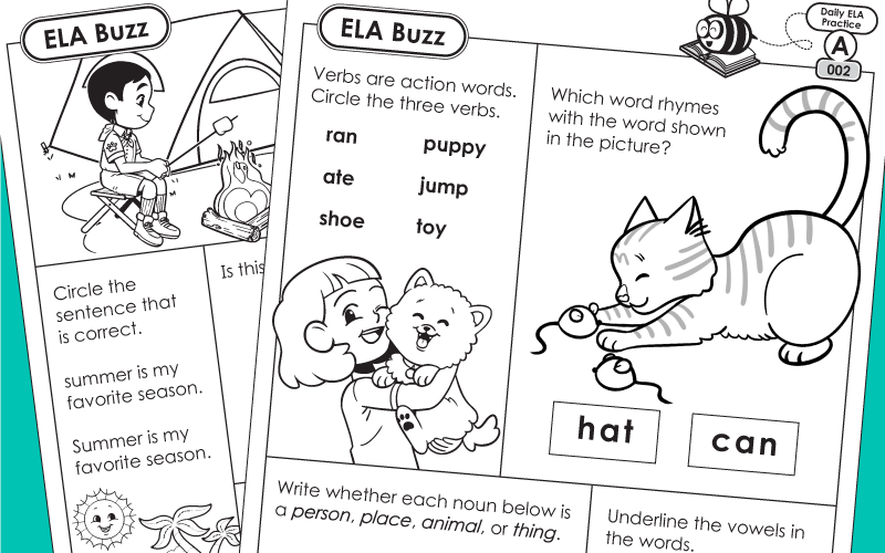 ela buzz a Worksheets