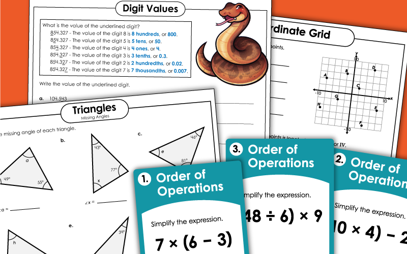 fifth grade math worksheets 5th Worksheets