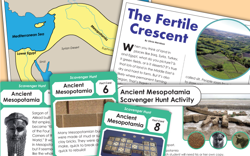 mesopotamia Worksheets