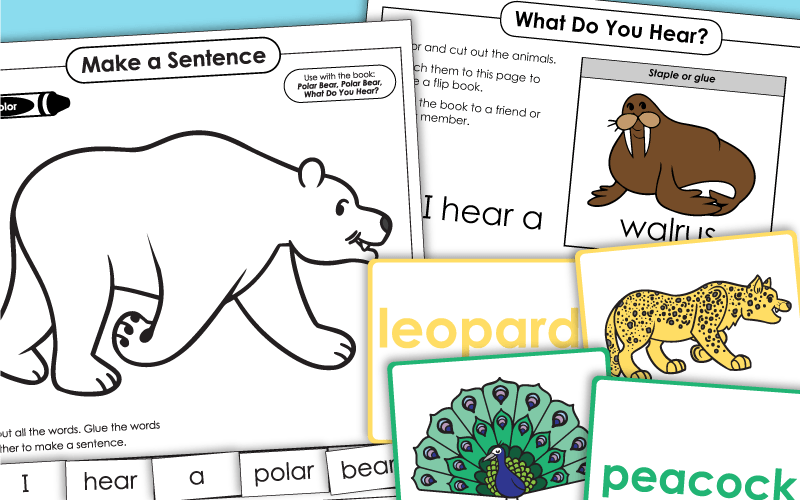 bear coloring pages sparklebox literacy