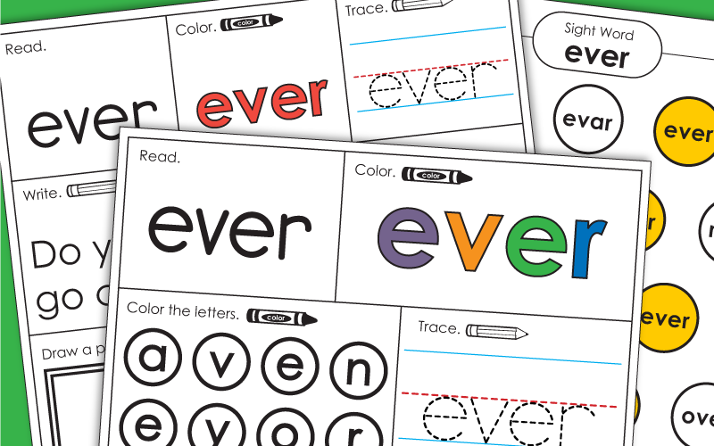 Sight Word: ever