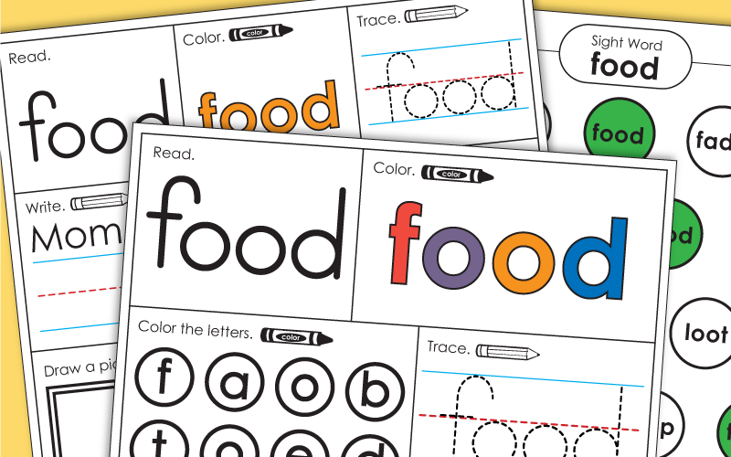 Sight Word: food