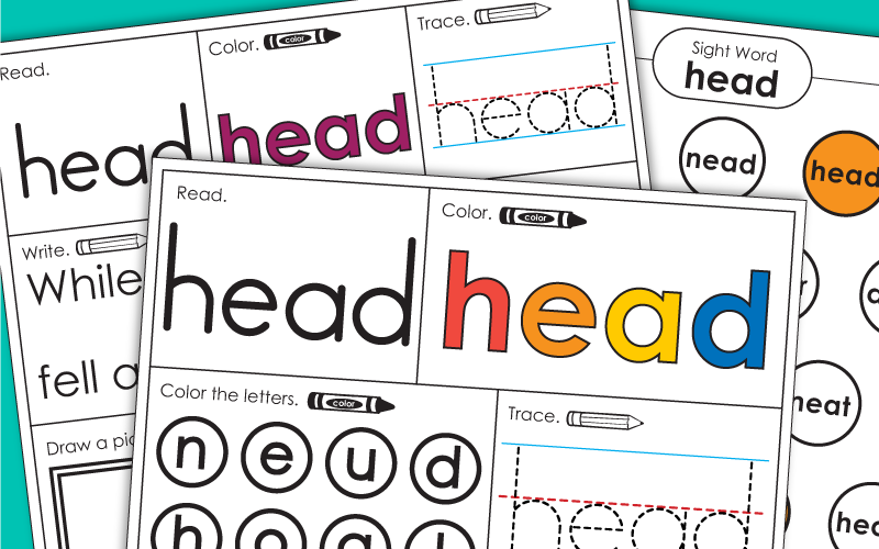 Sight Word: head