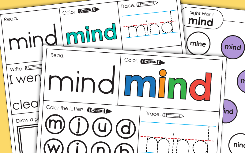 Sight Word: mind