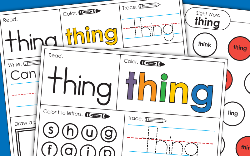 Sight Word: thing