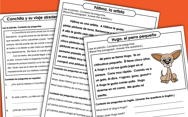 43 Spanish Reading Comprehension Worksheet Top Educational Blog