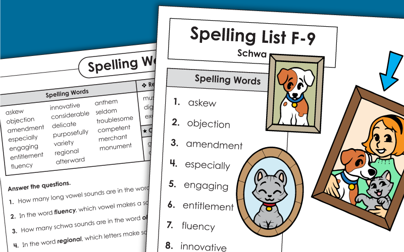 Sixth Grade Spelling Worksheets