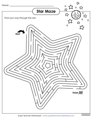 easy fun mazes for kids