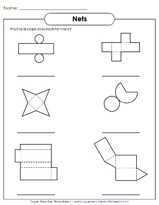 Geometry Nets Worksheet