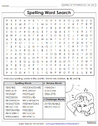 Spelling Worksheets Games Puzzles Activities
